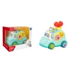 Cross-border early education and intelligence baby music game car, assembly cartoon building block car, interactive enlightenment infant and toddler toys Item Picture